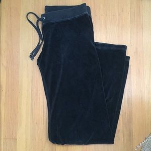 Juicy Couture Black Sweat Pants